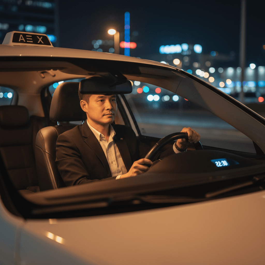 Taxi driver available 24/7