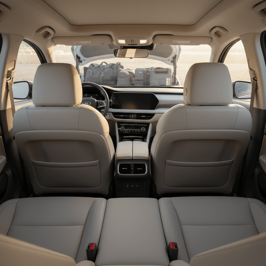 Spacious, air-conditioned vehicles